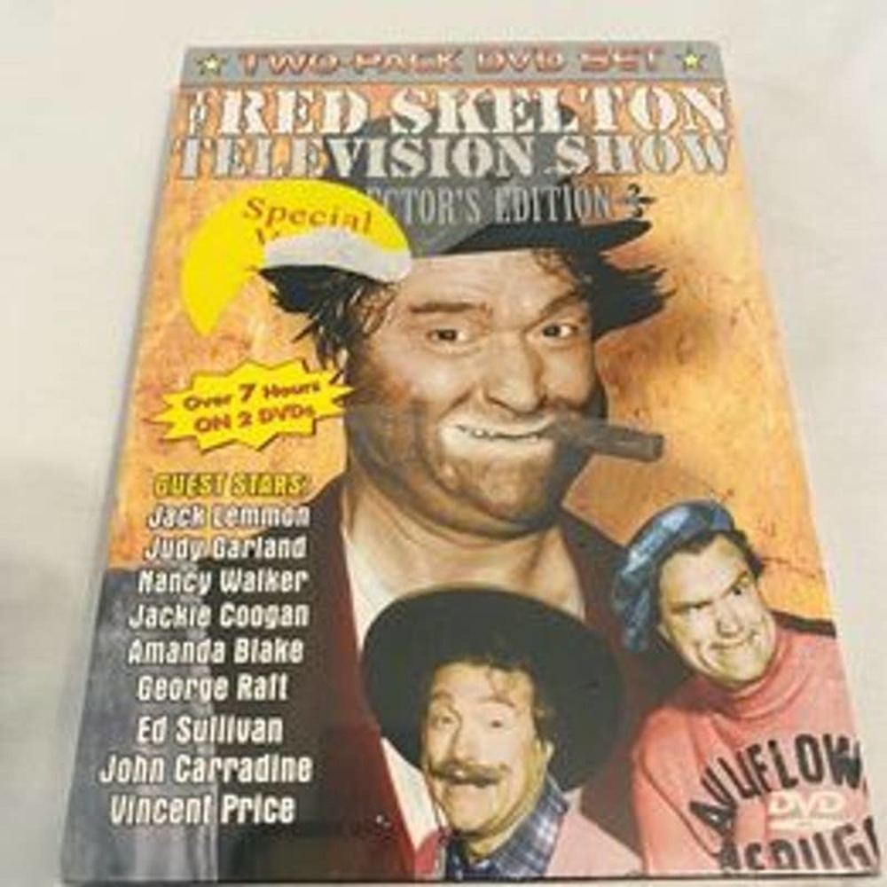 NWT Red Skeleton Television Show Collectors Edition 2 Pack DVD Set